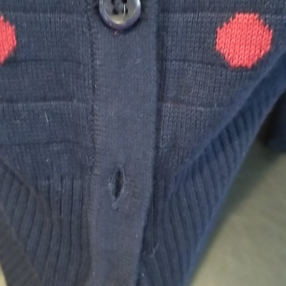 Got the Dot Circus Cardigan Sweater Read Sz S 6 - Picture 3 of 9